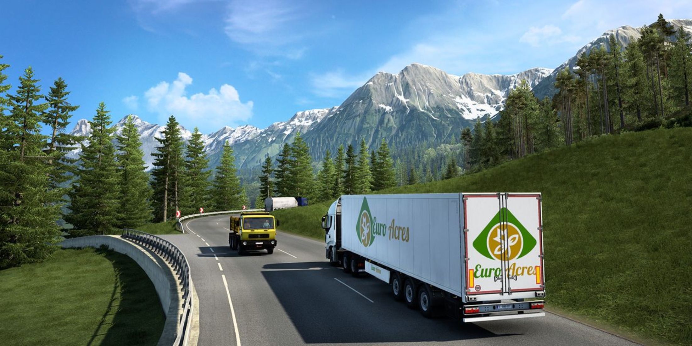 Open Driving in Euro Truck Simulator 2