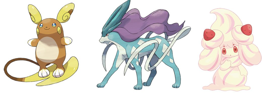 Pokemon Unite New Pokemons Alolan Raichu Suicune Alcremine