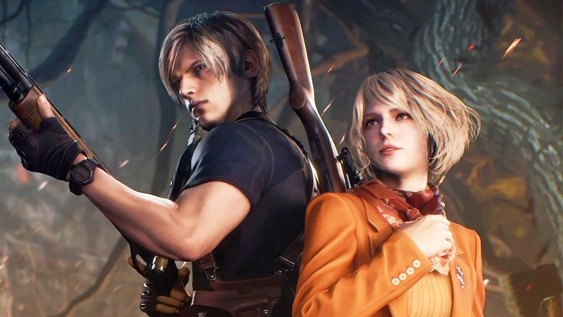 Resident Evil 4 Leon and Ashley