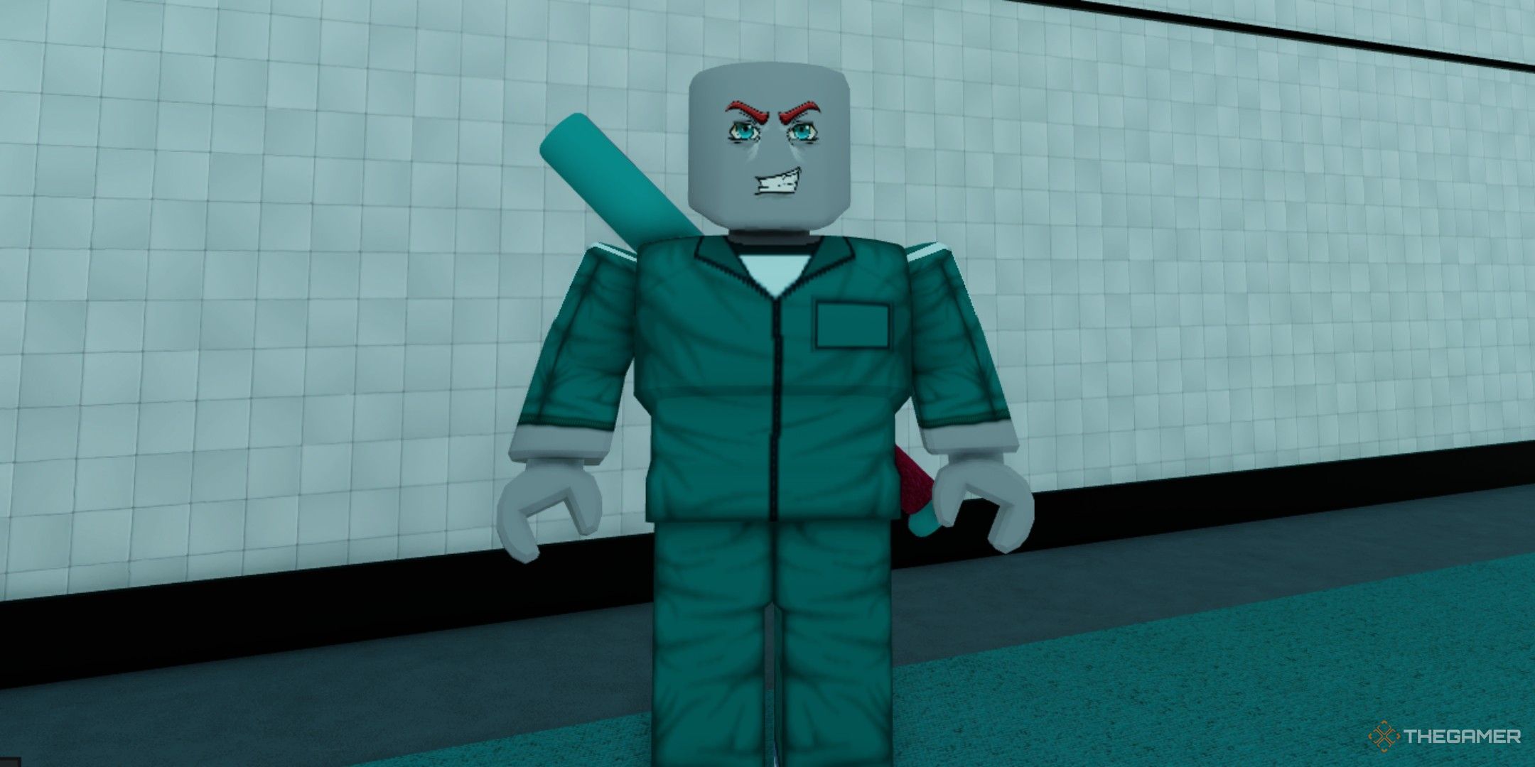 a player in Squid Game Season 2 on Roblox