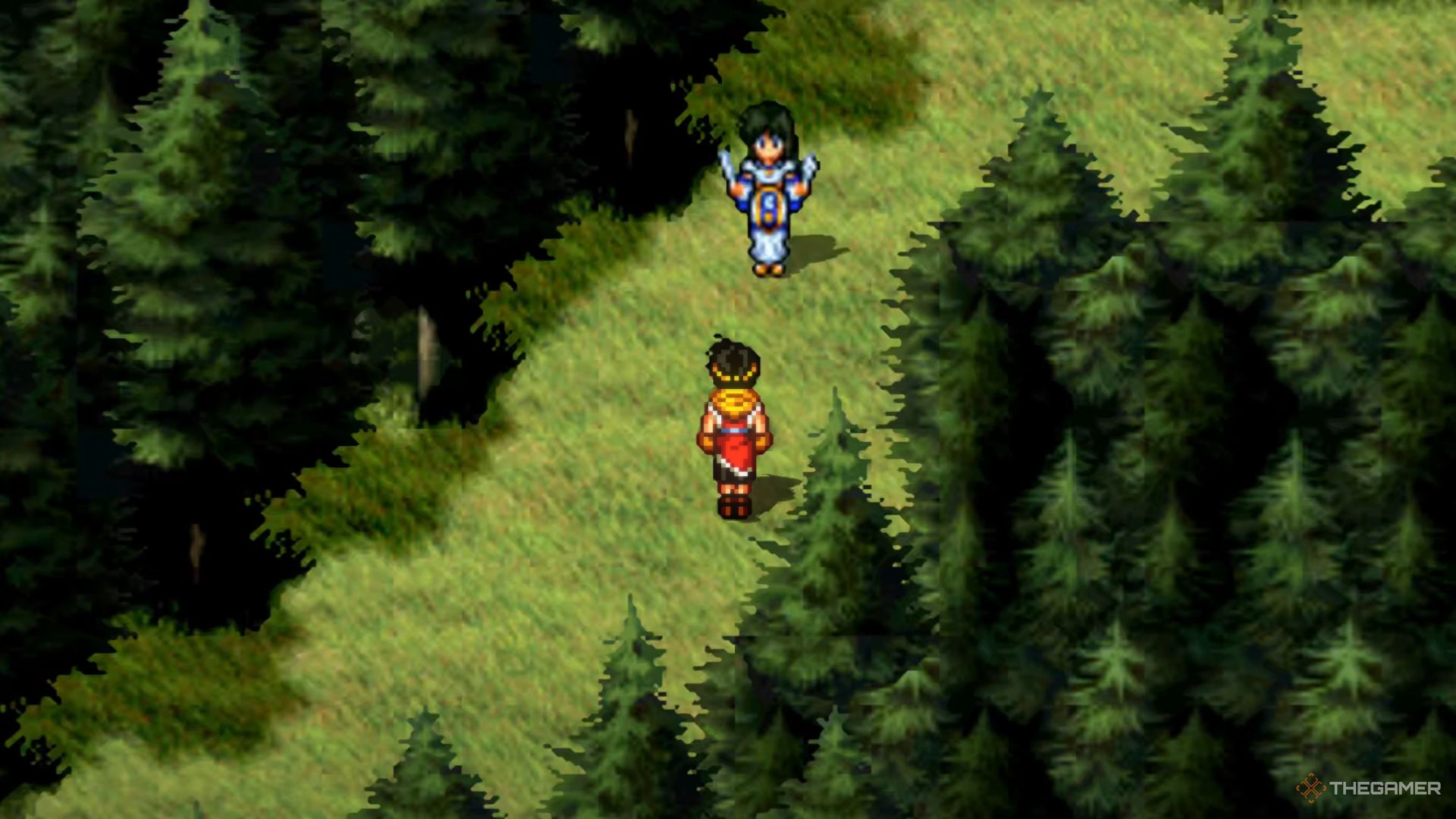 Running into Viki on the Path to Matilda in Suikoden 2