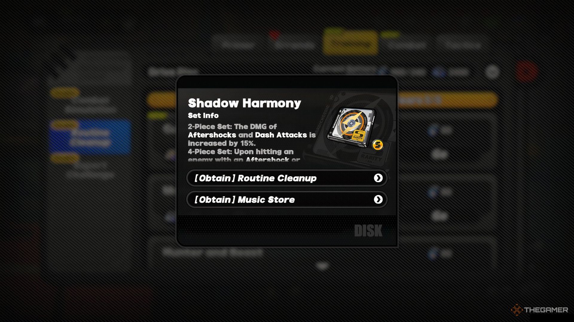 Shadow Harmony Drive Disc in Zenless Zone Zero.