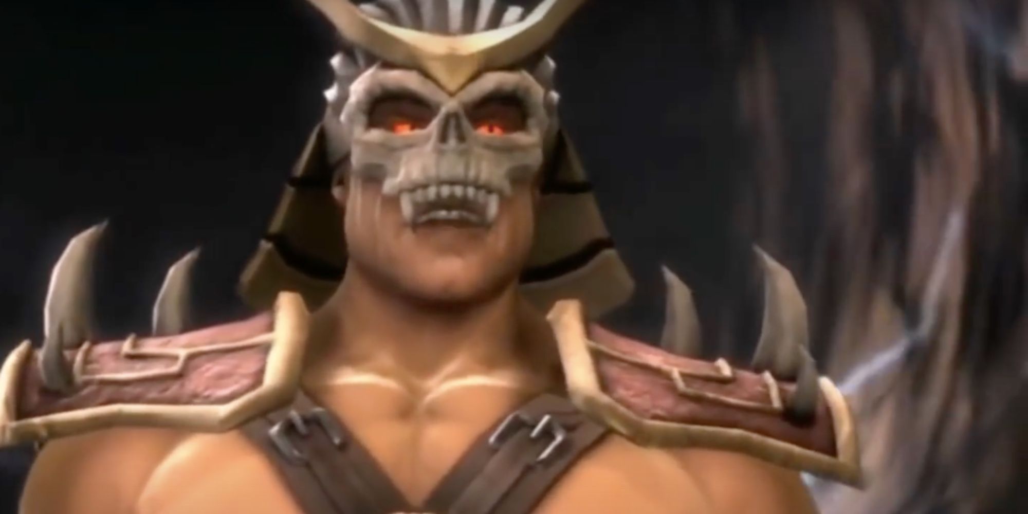 Mortal Kombat 9 2011 screenshot of Shao Khan. 