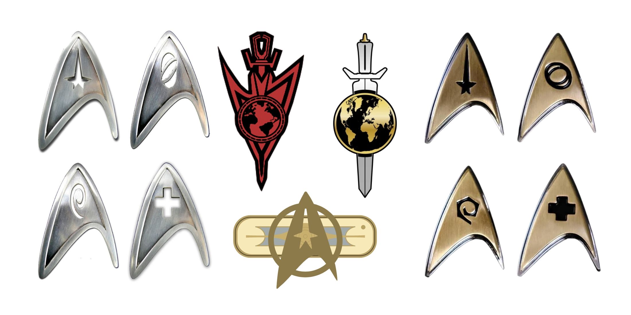 star trek starfleet insignia timelines