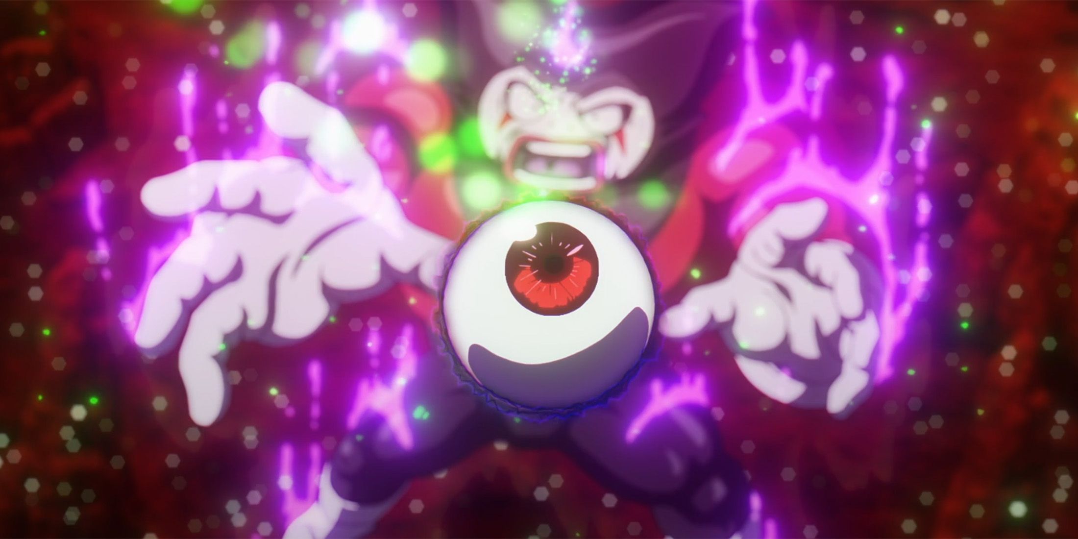 Supreme Demon King Gomah losing the Evil Third Eye in Dragon Ball DAIMA