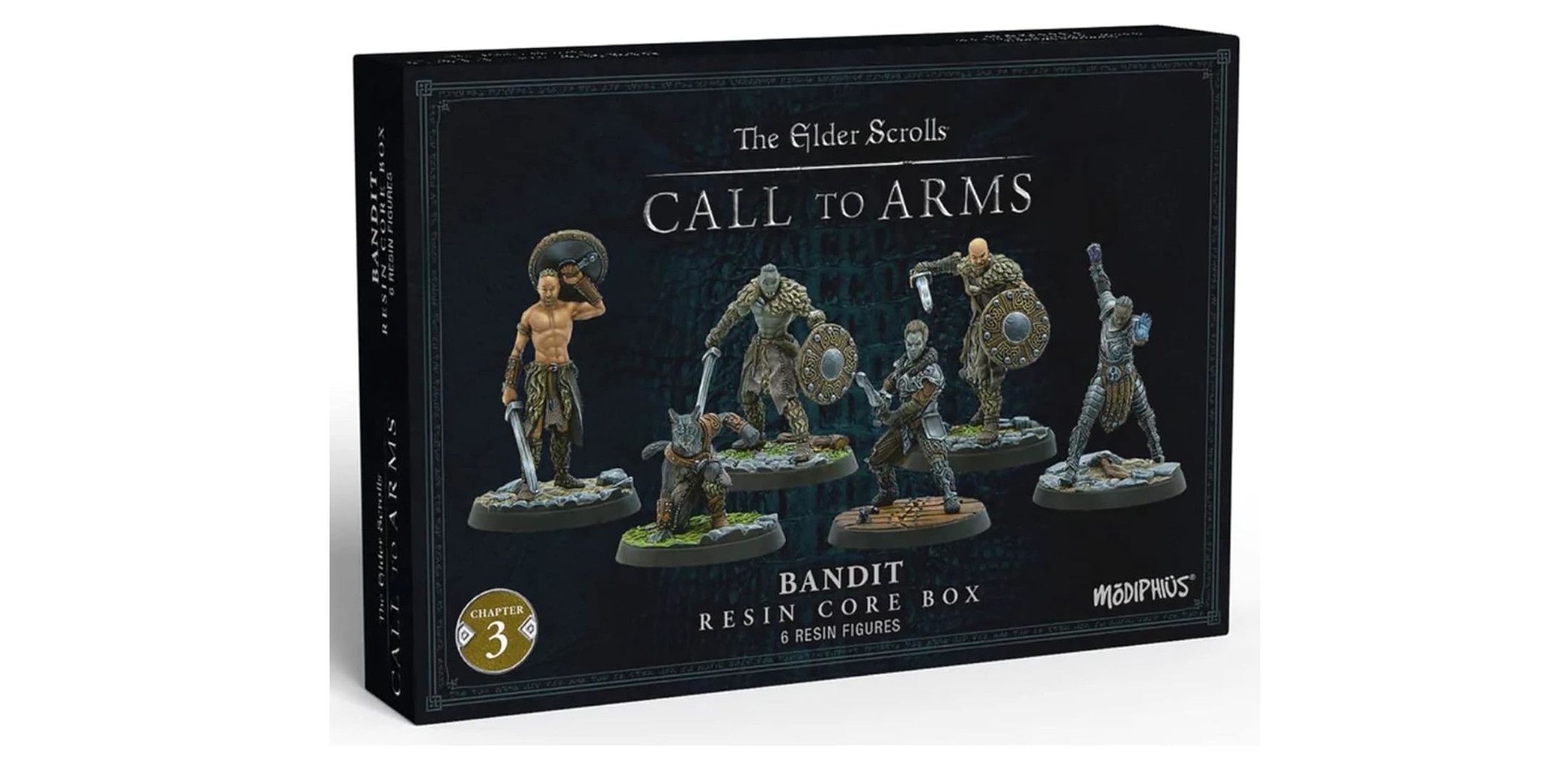 The Elder Scrolls Call to Arms Bandit resin set