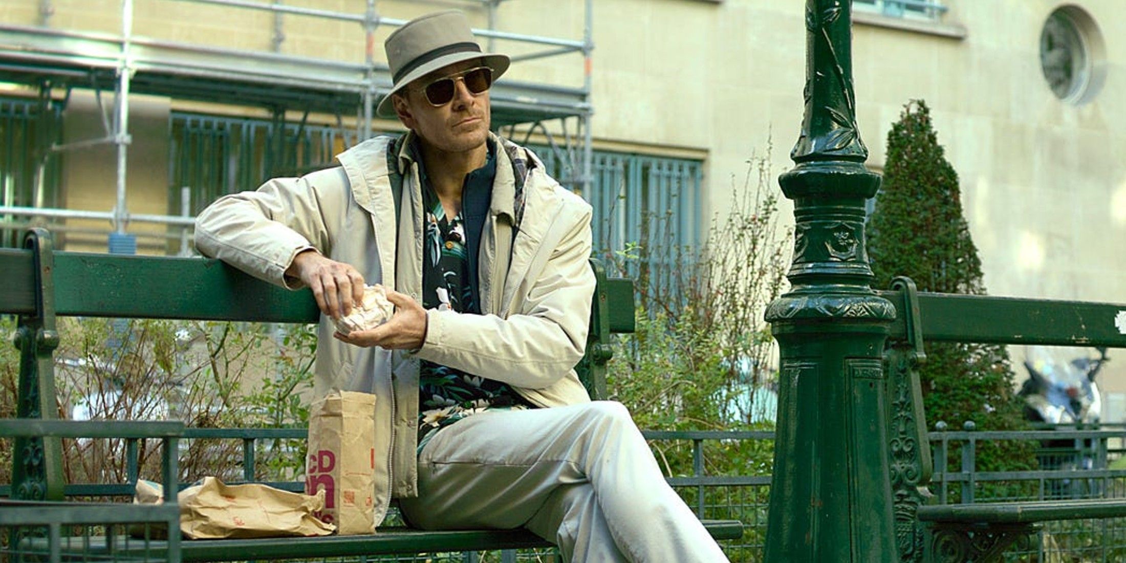 The Killer Movie Michael Fassbender Eats McDonalds