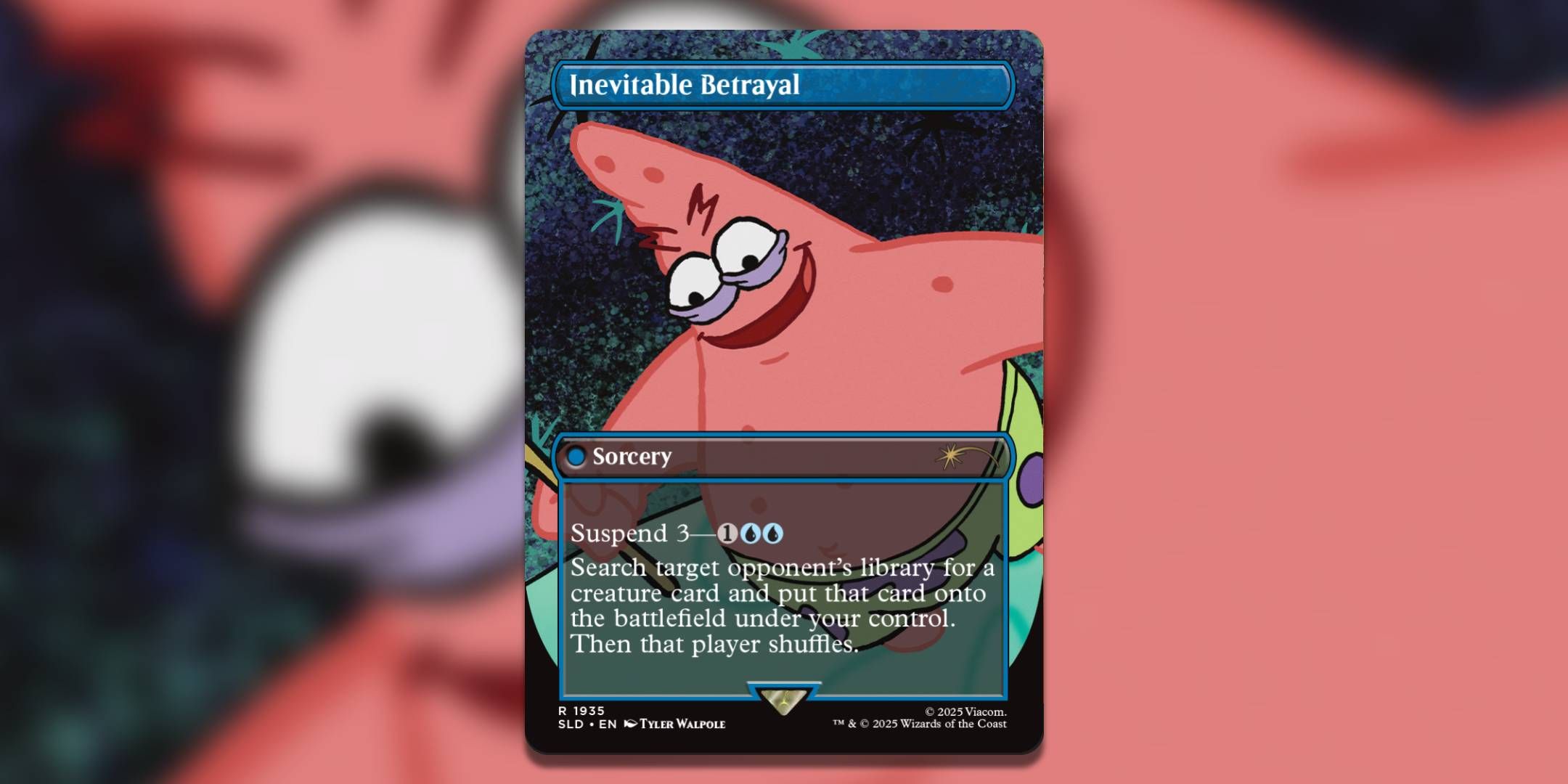 The Magic The Gathering card Inevitable Betrayal by Tyler Walpole.