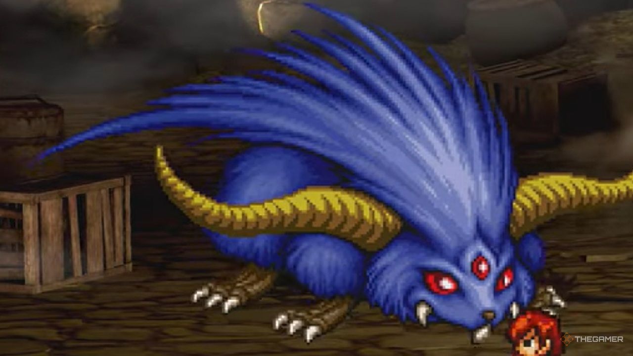 The Pest Rat as it appears in Suikoden 2 HD Remaster.