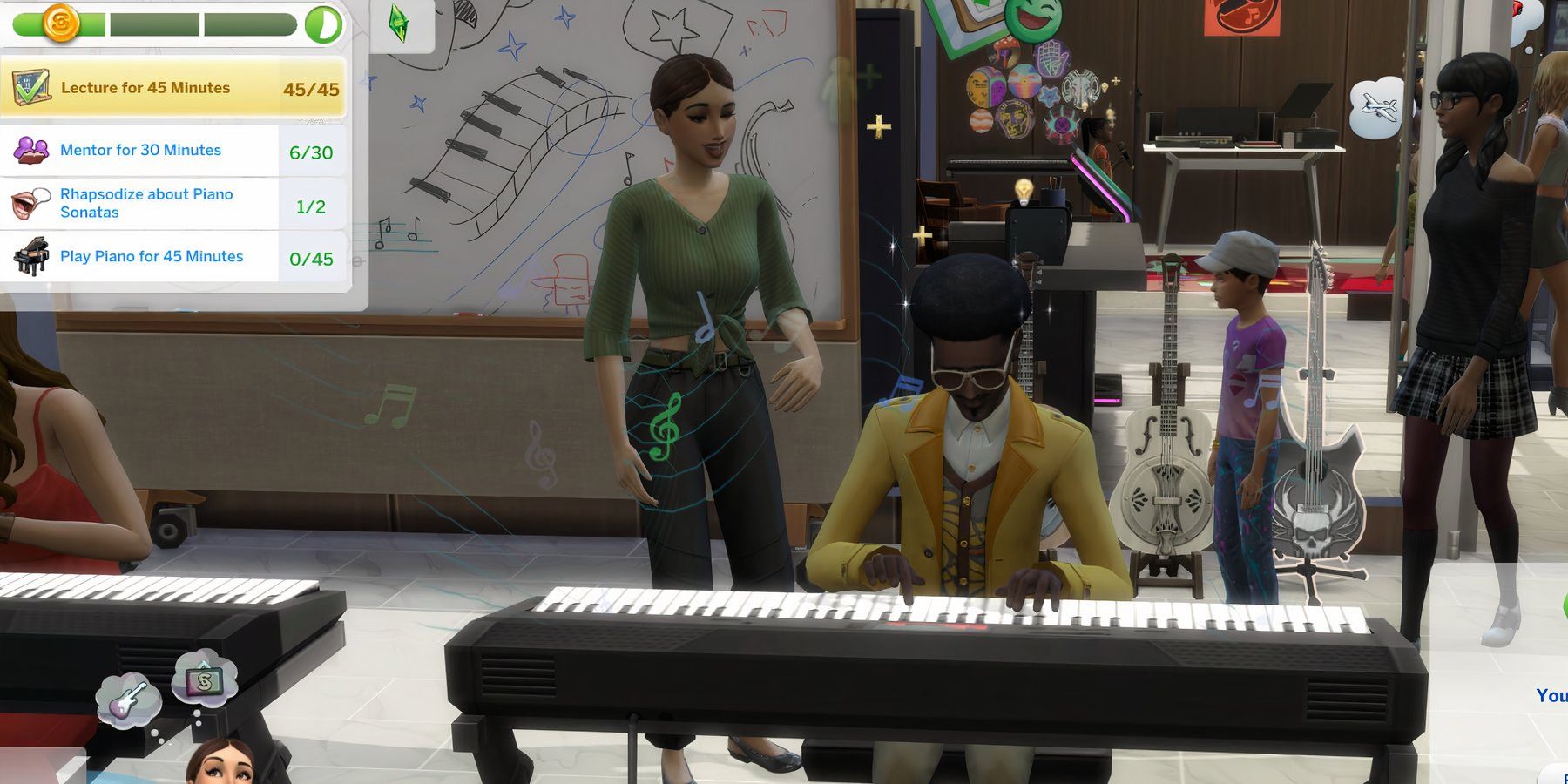 The Sims 4 Businesses and Hobbies How to Earn Gold Teaching a Class