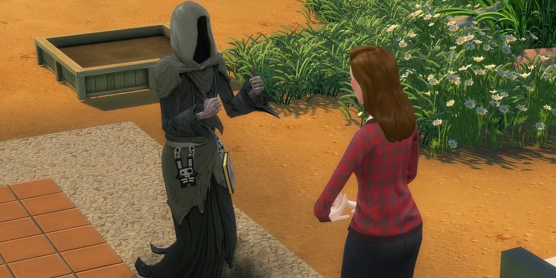 the sims 4 grim reaper interaction