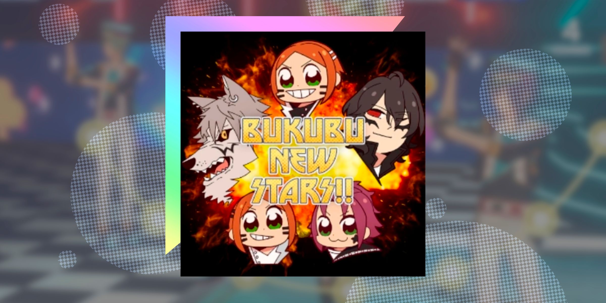 The Track Cover For The Song Bukubu New Stars!! By Satoru Kuwabara In Ensemble Stars Music.