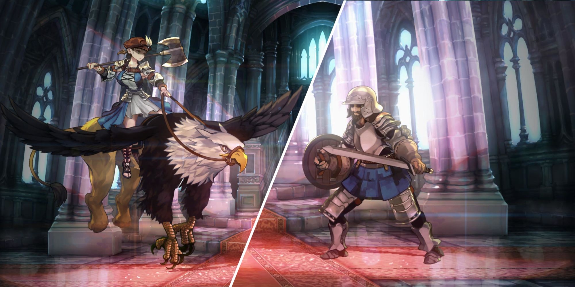 Unicorn Overlord, Gyphon Knight and Fighter