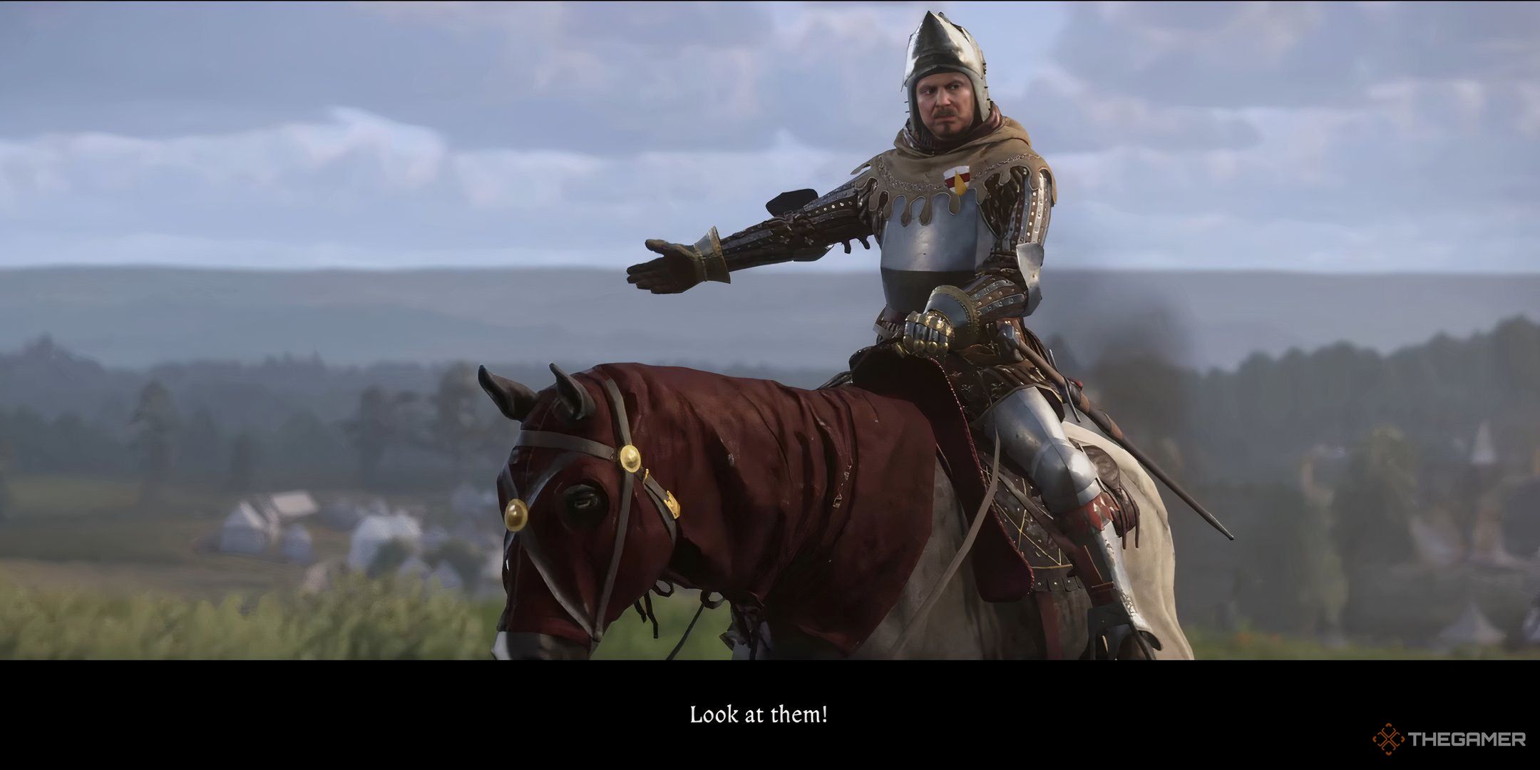 Sir Radzig on a horse in kingdom come deliverance 2.