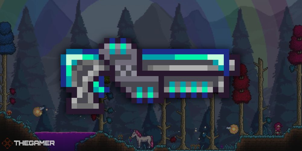 The Vortex Beater from Terraria.