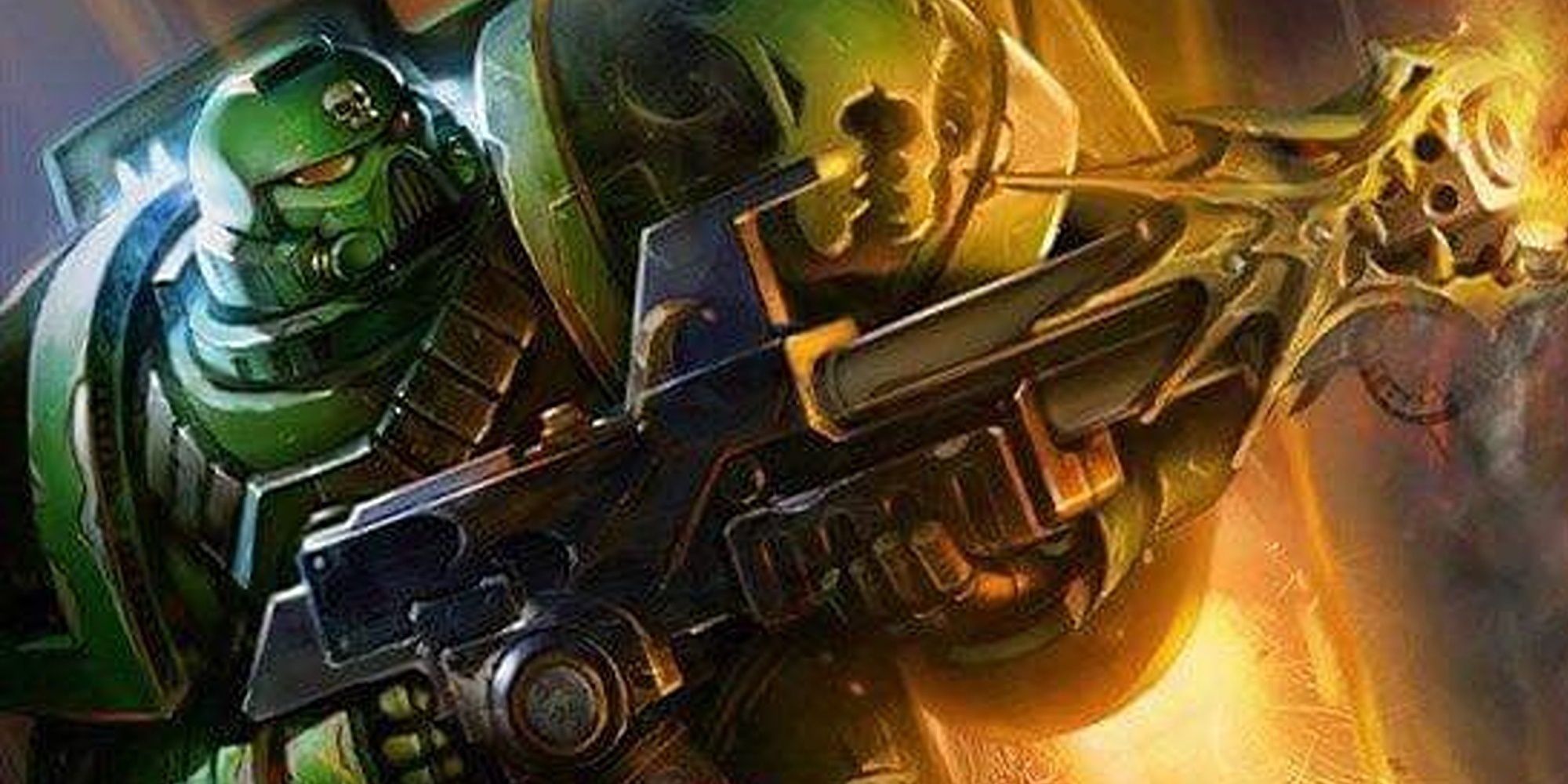 Warhammer 40k Salamander Space Marine 