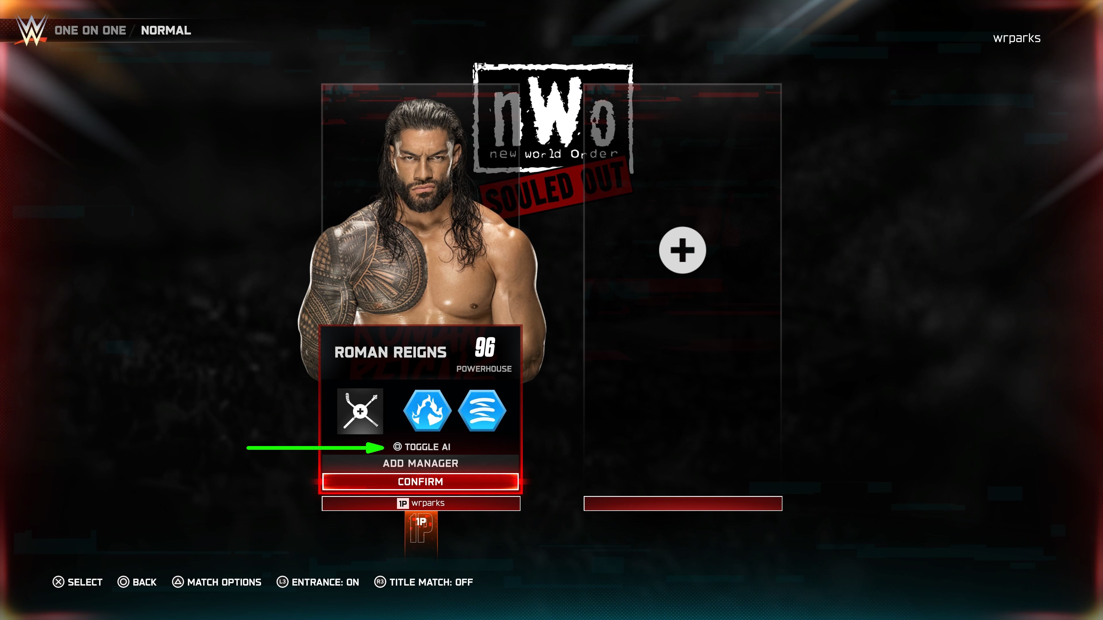 wwe 2k25 ai vs ai match