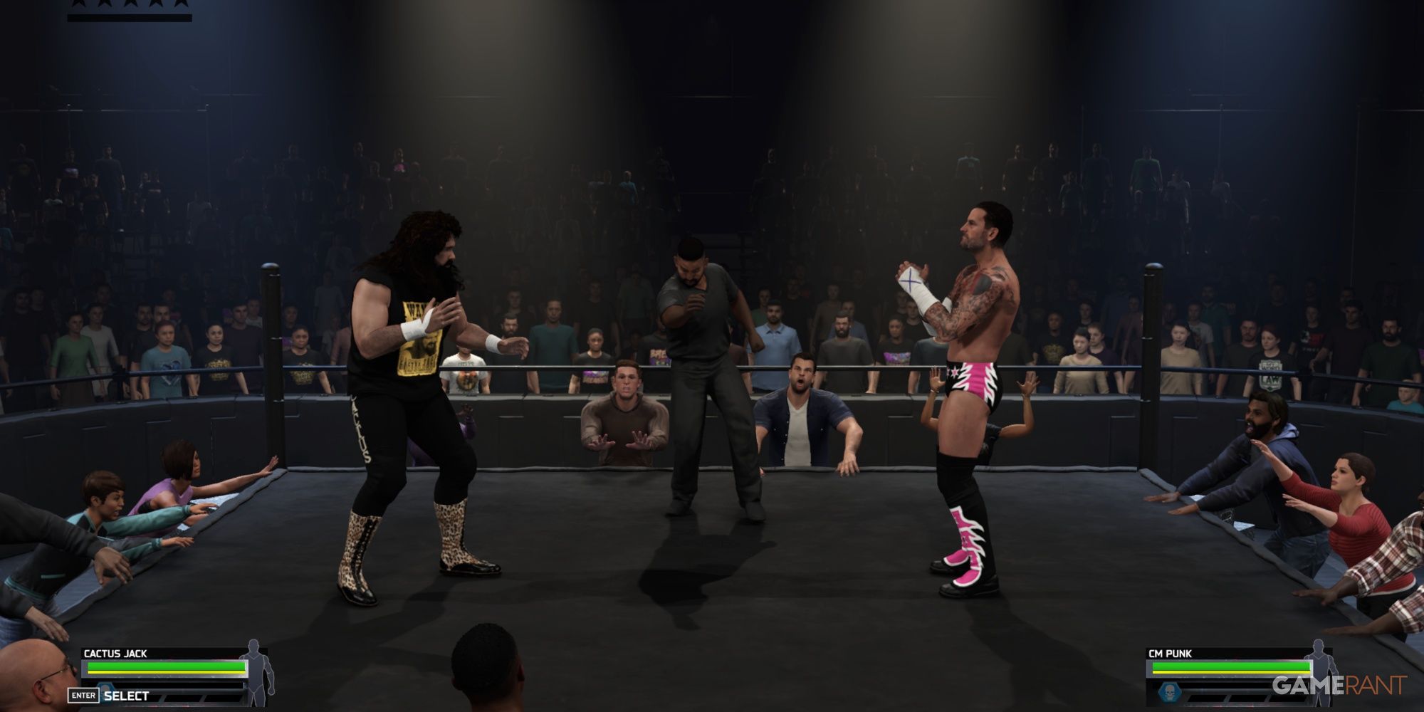 WWE 2K25 Underground Match