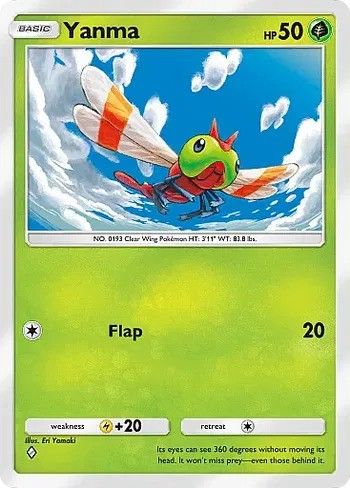 Yanma in Pokemon TCG Pocket