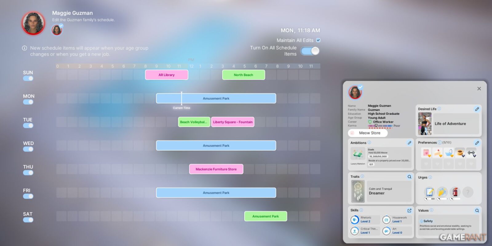 How To Use & Edit Zoi Schedule
