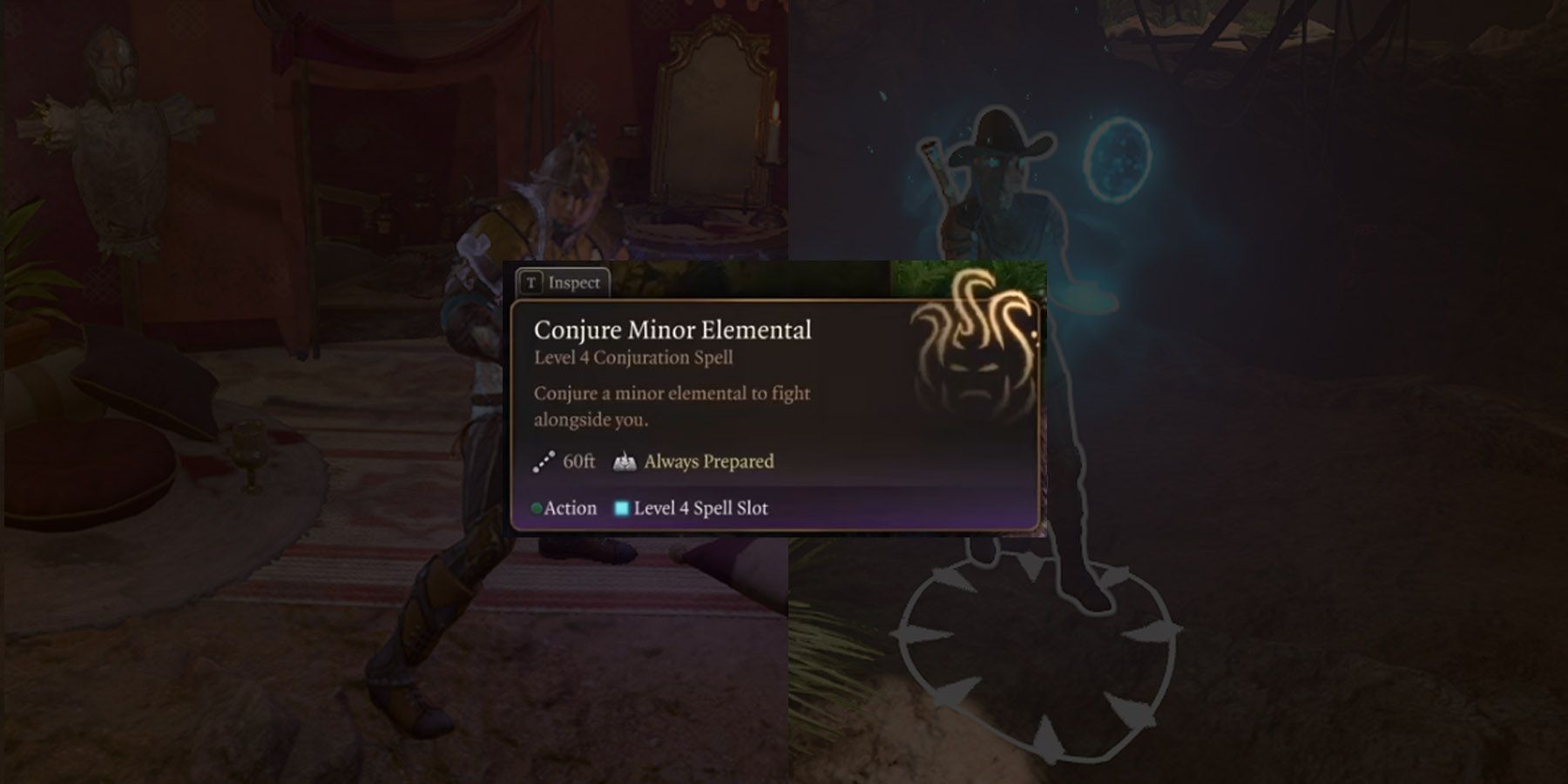Conjure Minor Elemental in Baldur's Gate 3