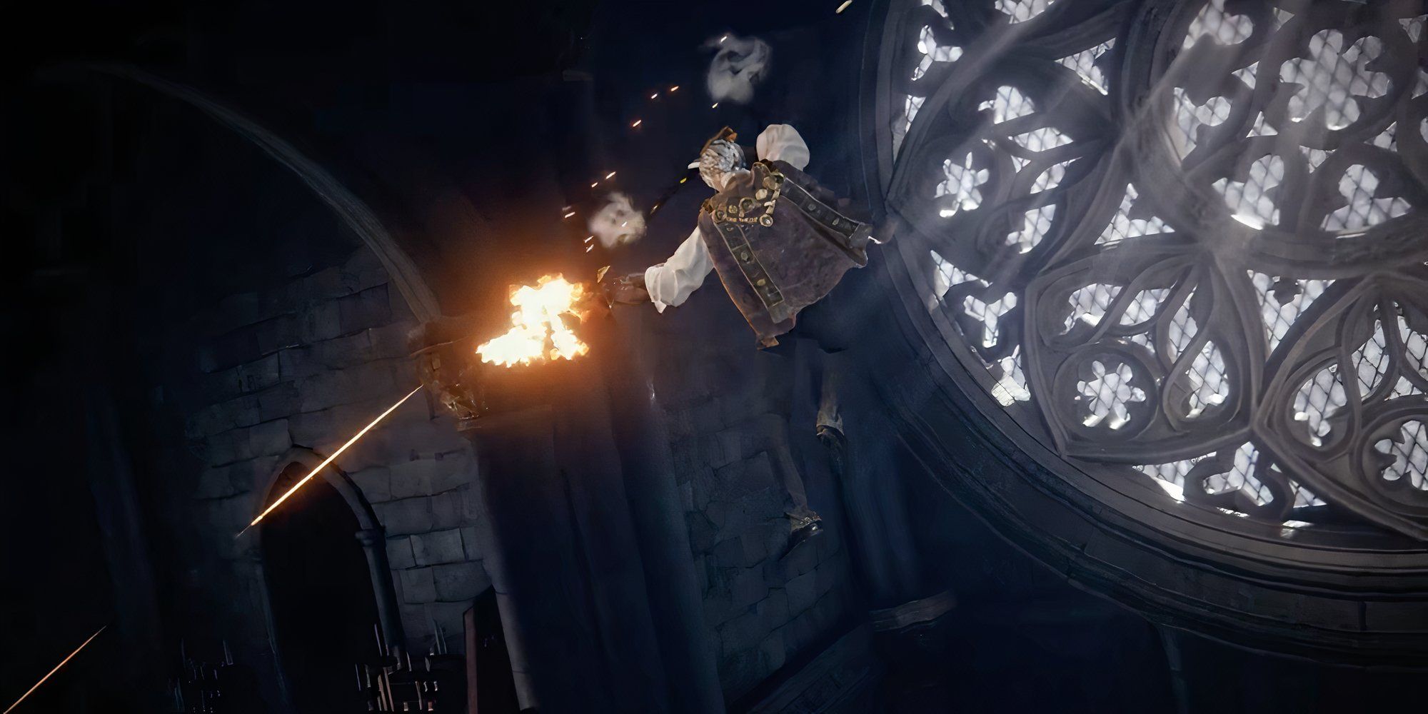 Shooting guns in The Duskbloods