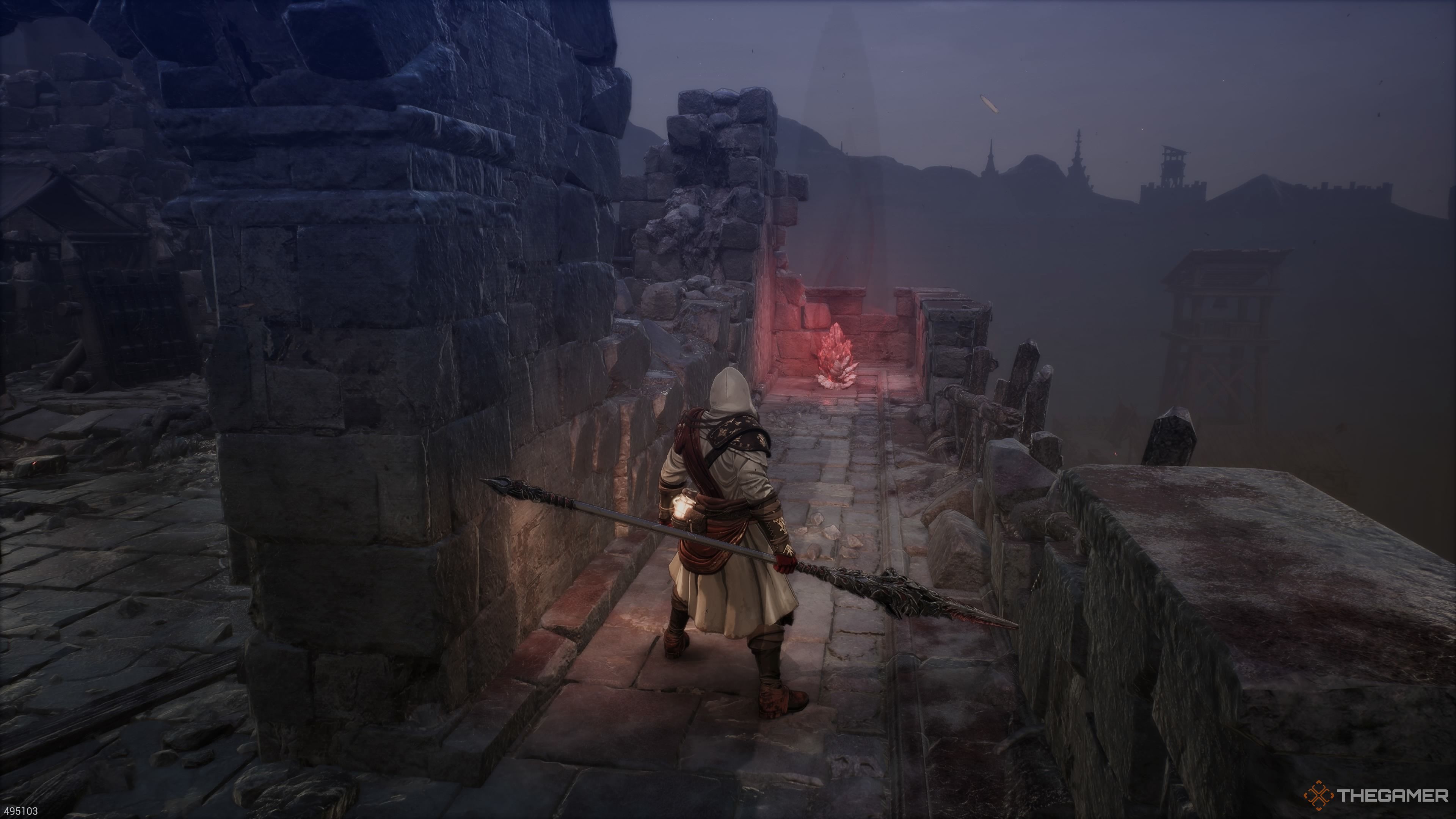 The third Soulstone in the Corruptors’ Fortress mission of The First Berserker Khazan.