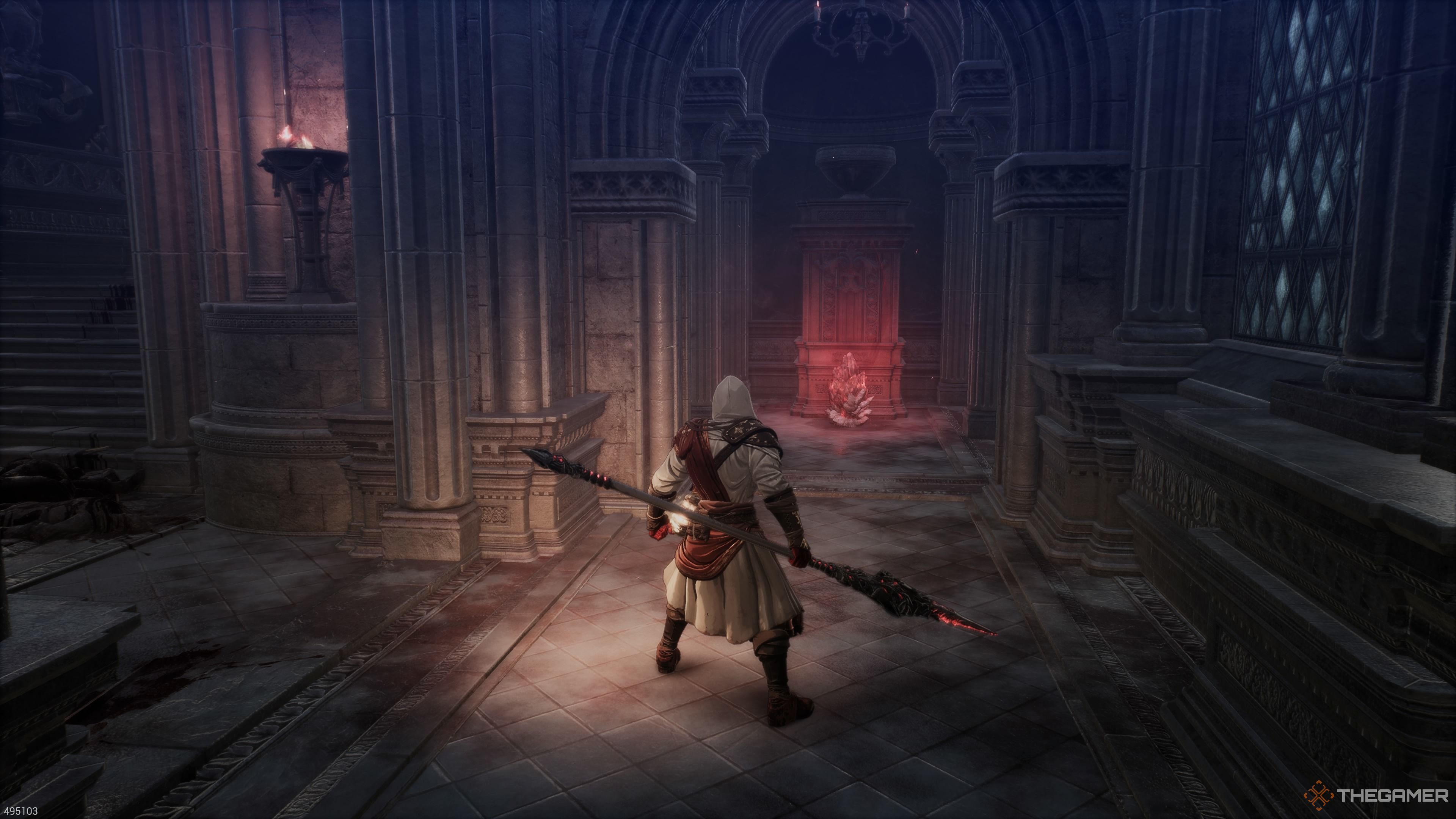 The final Soulstone in the Corruptors’ Fortress mission of The First Berserker Khazan.