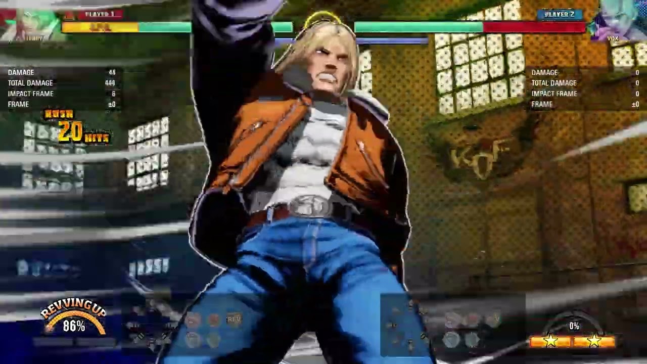 Fatal Fury: City of the Wolves combo showcase