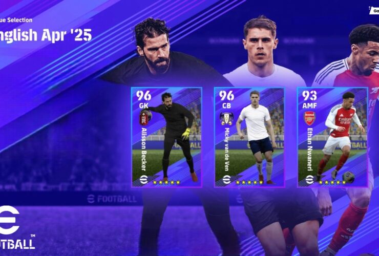 eFootball 2025 English League Selection Apr '25