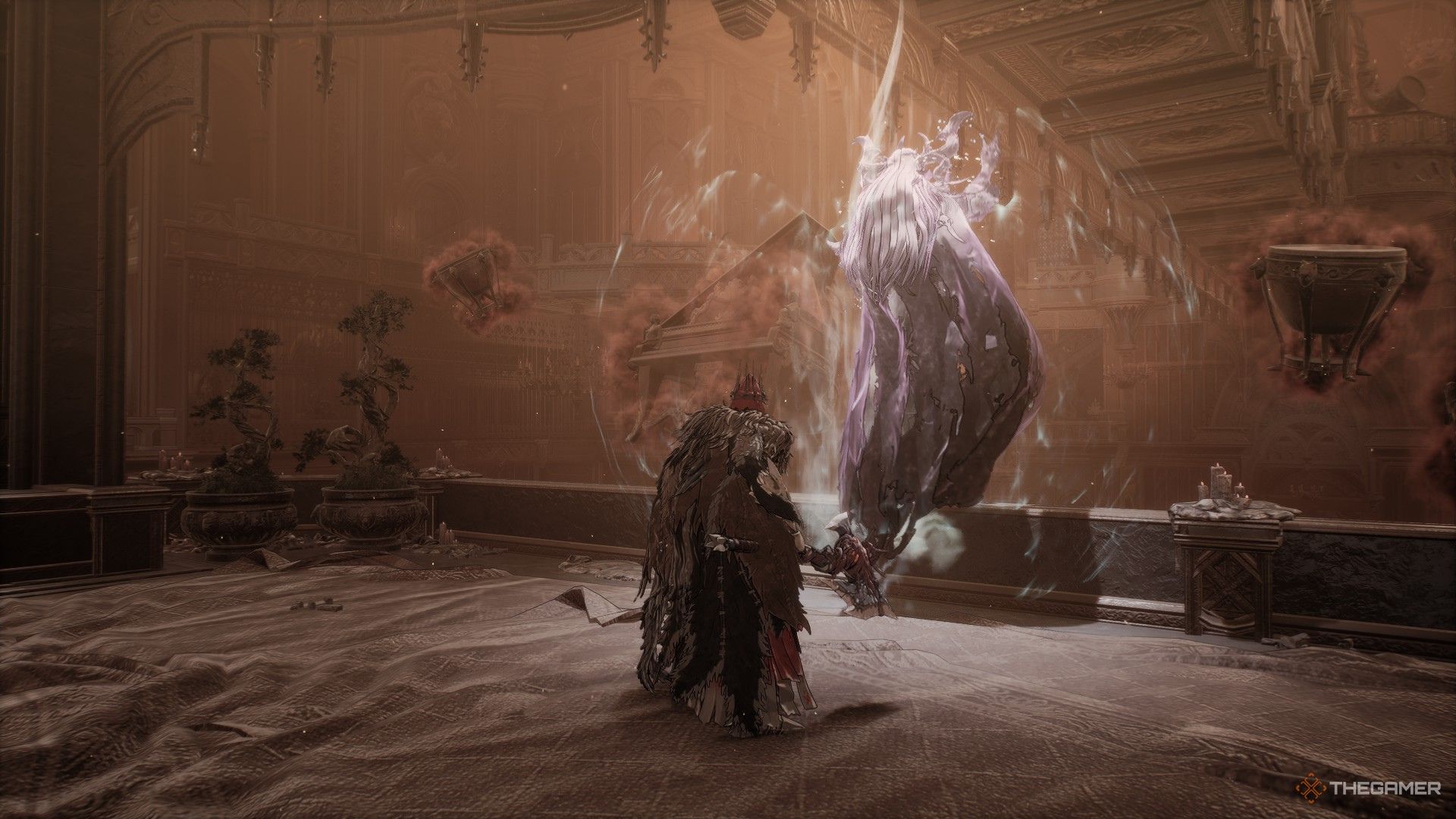 The Ghost Lady in the Central Theater in The First Berserker: Khazan.