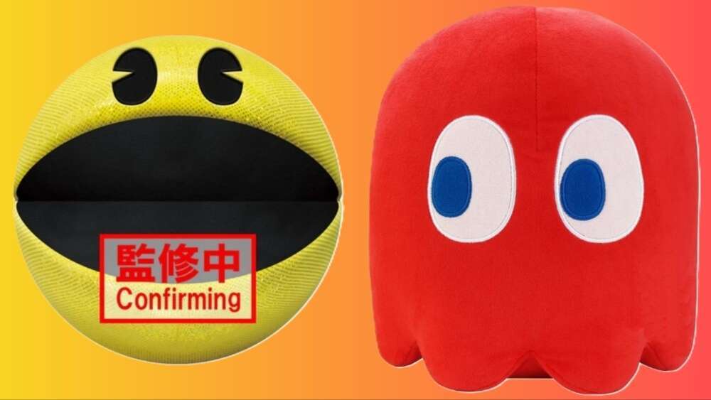 Pac-Man 45th Anniversary Big Plushies