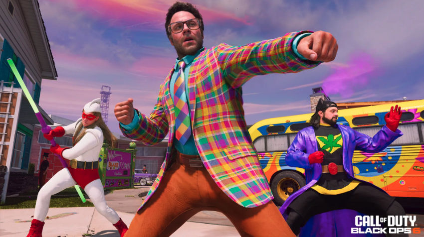 Say Hello to Seth Rogen in Call of Duty.