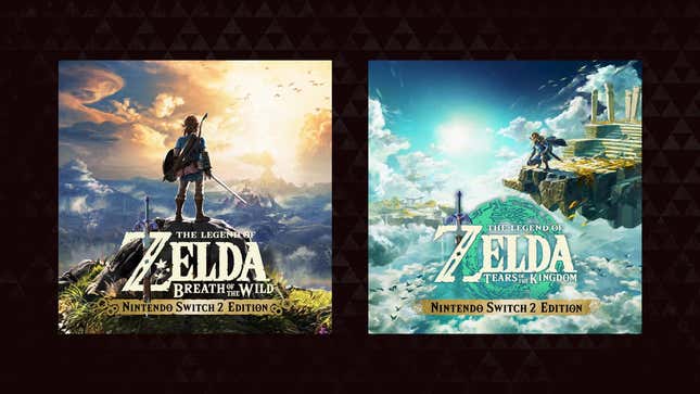 Image for article titled Zelda: Breath Of The Wild 1 & 2 Are Getting Switch 2 Upgrades