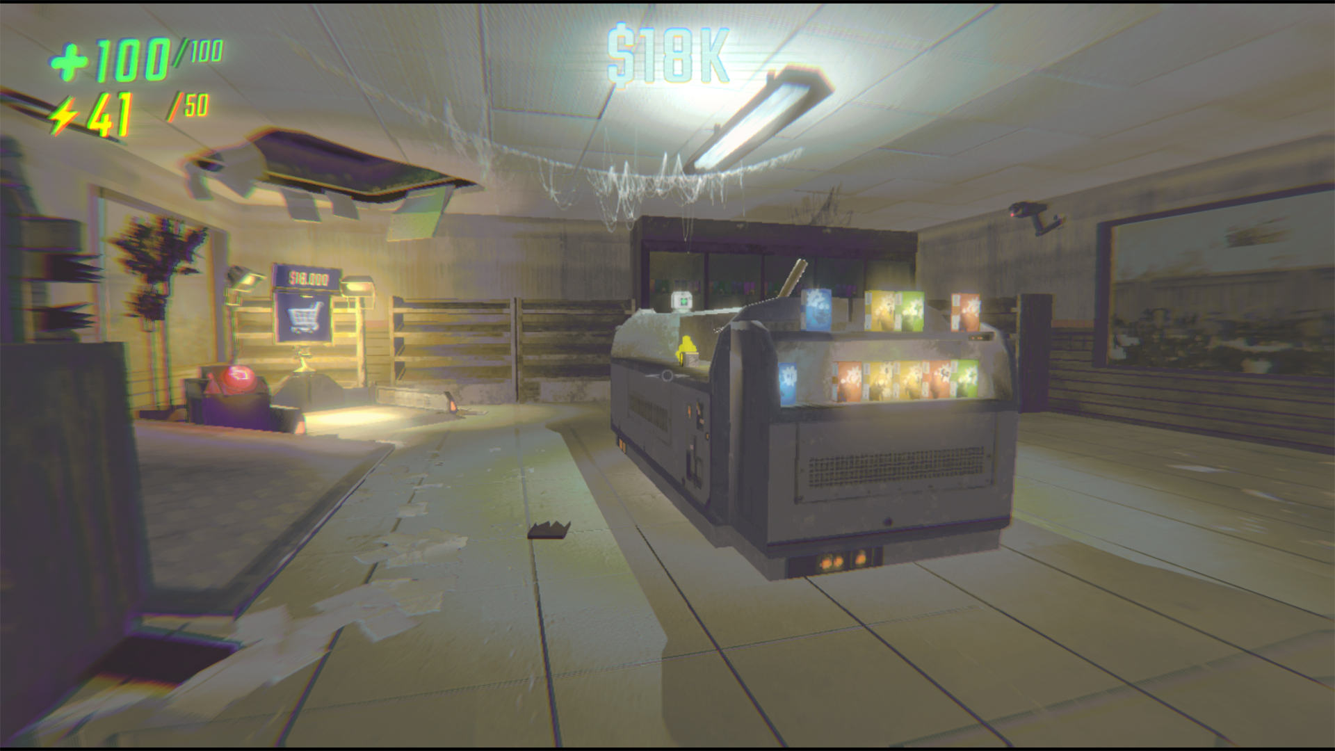 The shop in horror game REPO.