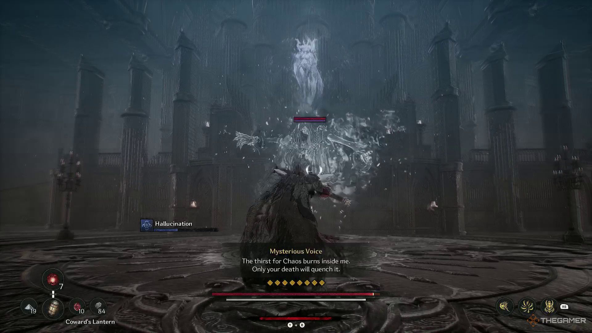The Ghost Lady summoning a Soul Harvester in The First Berserker: Khazan.