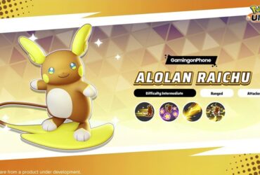 Pokémon Unite Alolan Raichu