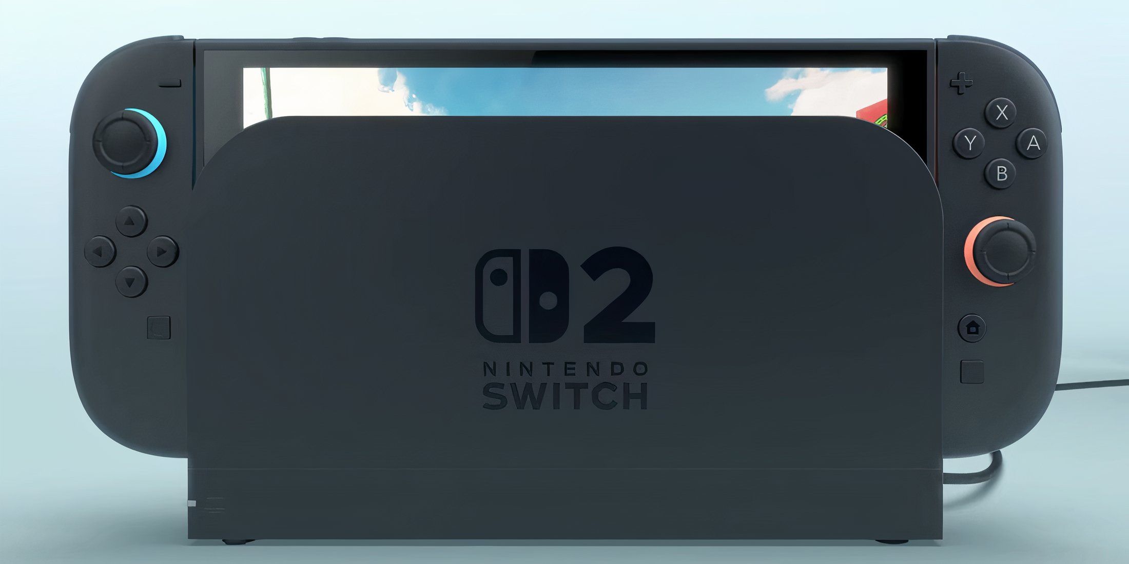 Switch 2 in dock