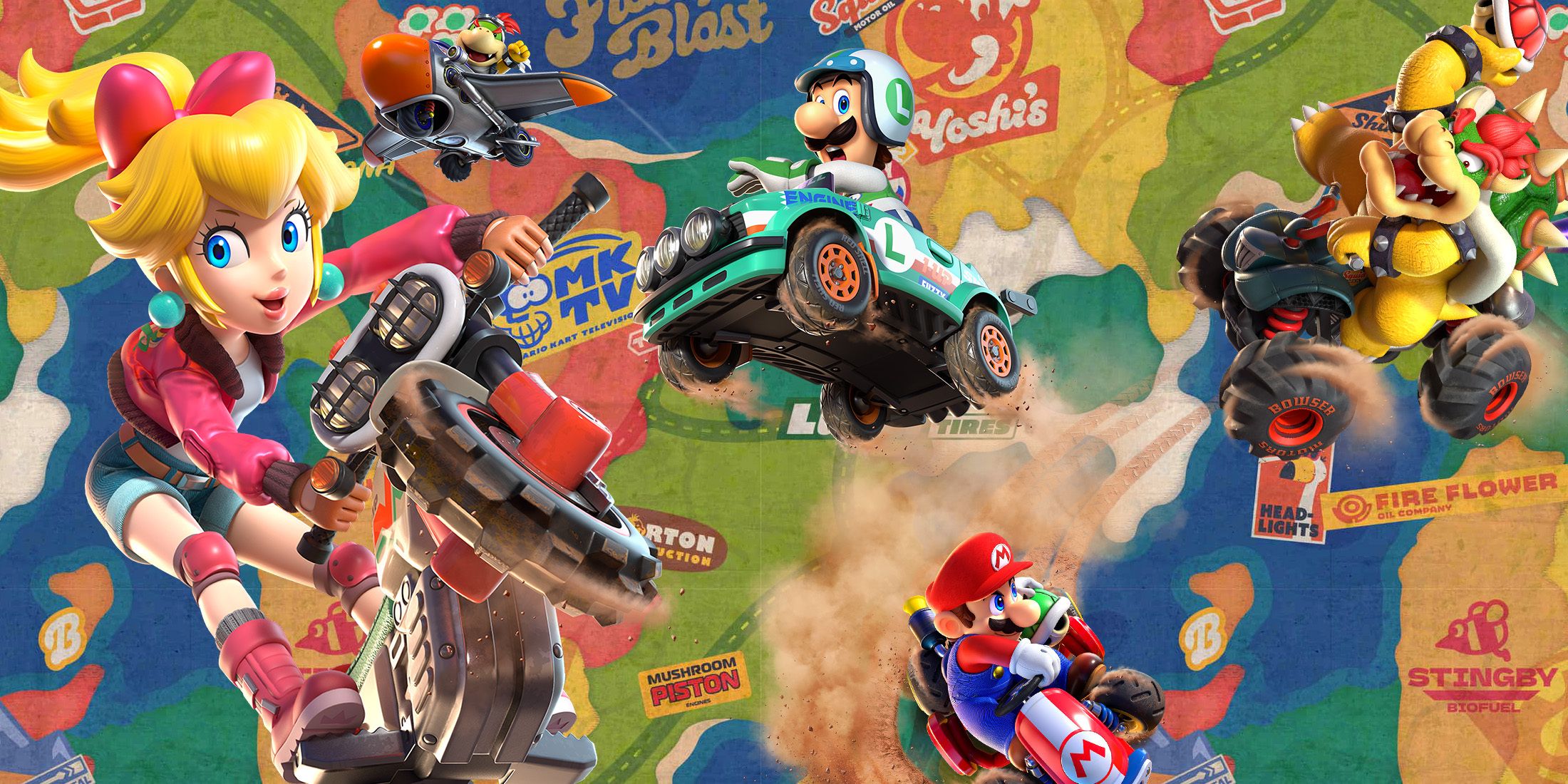 Nintendo Switch 2 Mario Kart World All New Characters