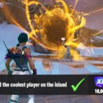 Fortnite How to find the coolest player on the island