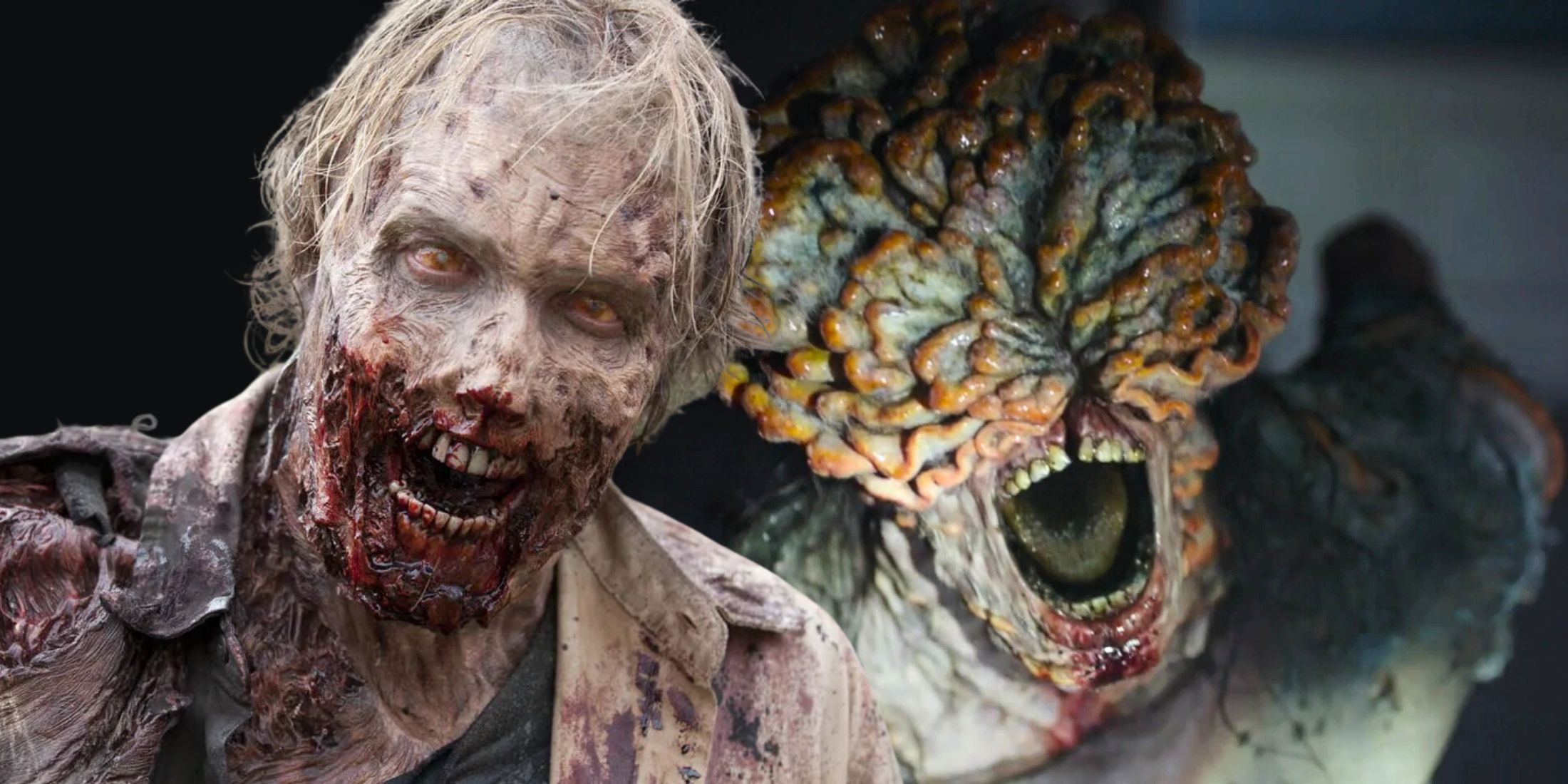 clickers vs walkers the walking dead the last of us