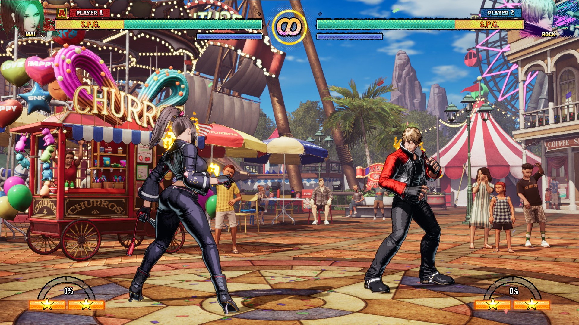 Fatal Fury: City of the Wolves Screenshot