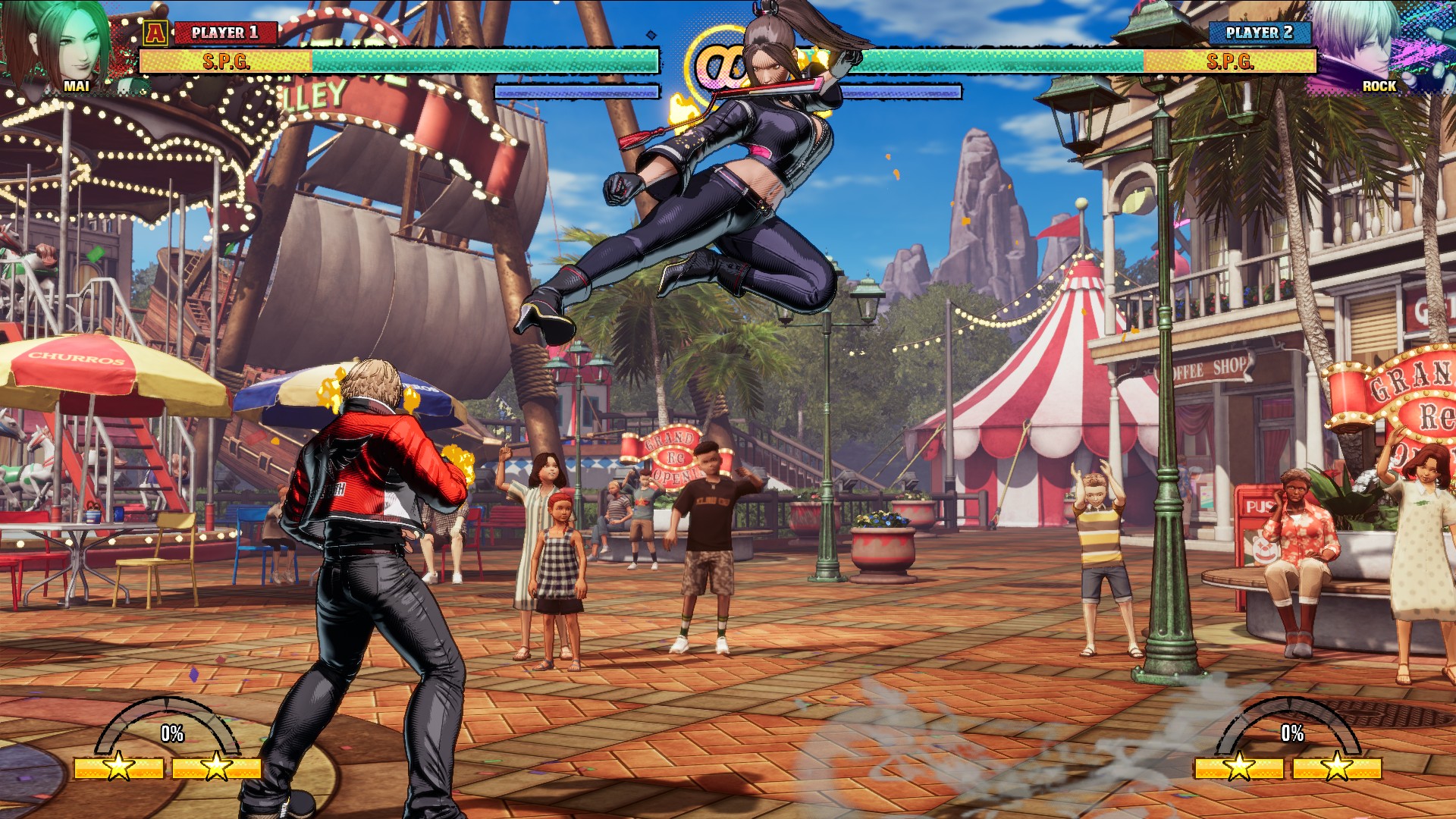 Fatal Fury: City of the Wolves Screenshot