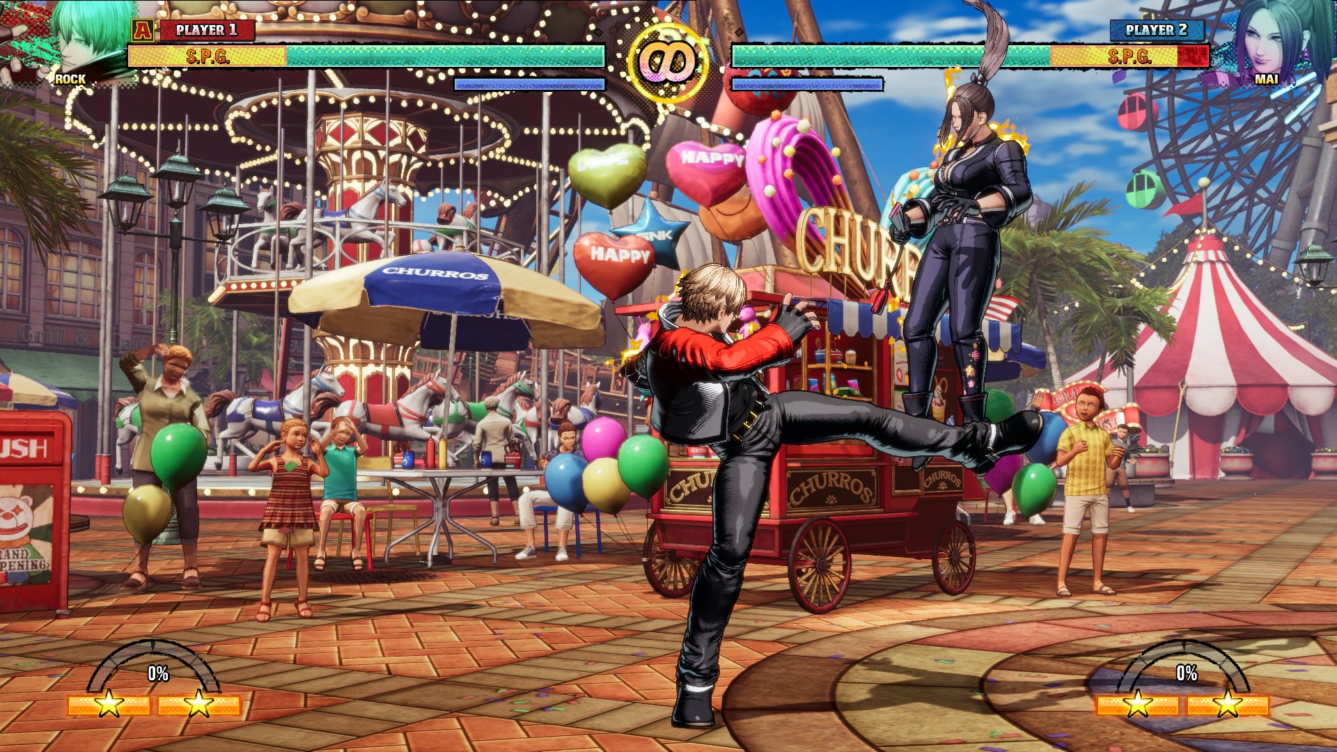 Fatal Fury: City of the Wolves Screenshot