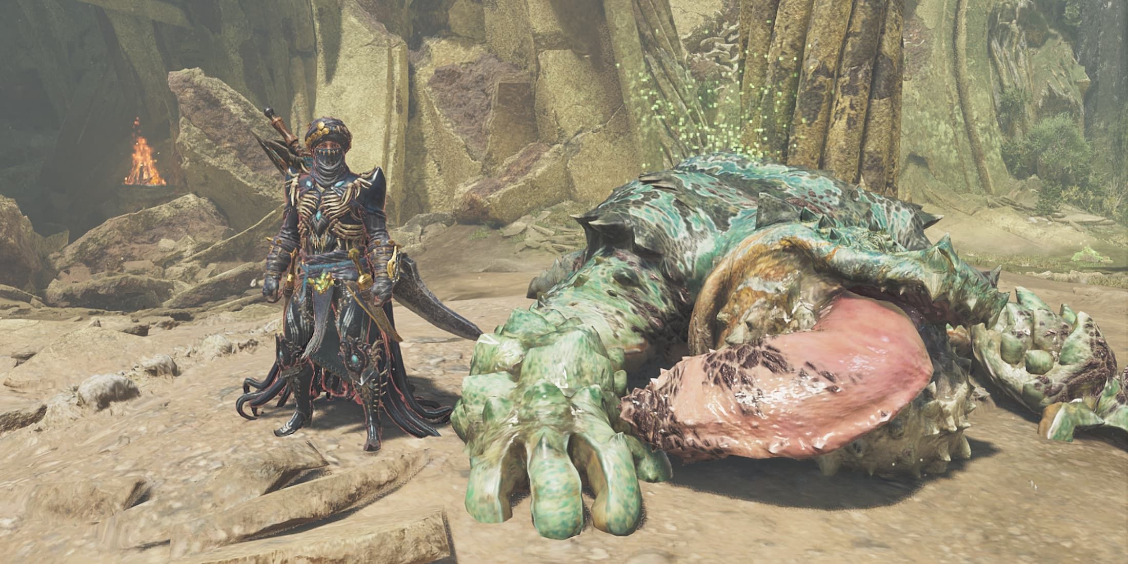MH Wilds Chatacabra Arena Quest slain