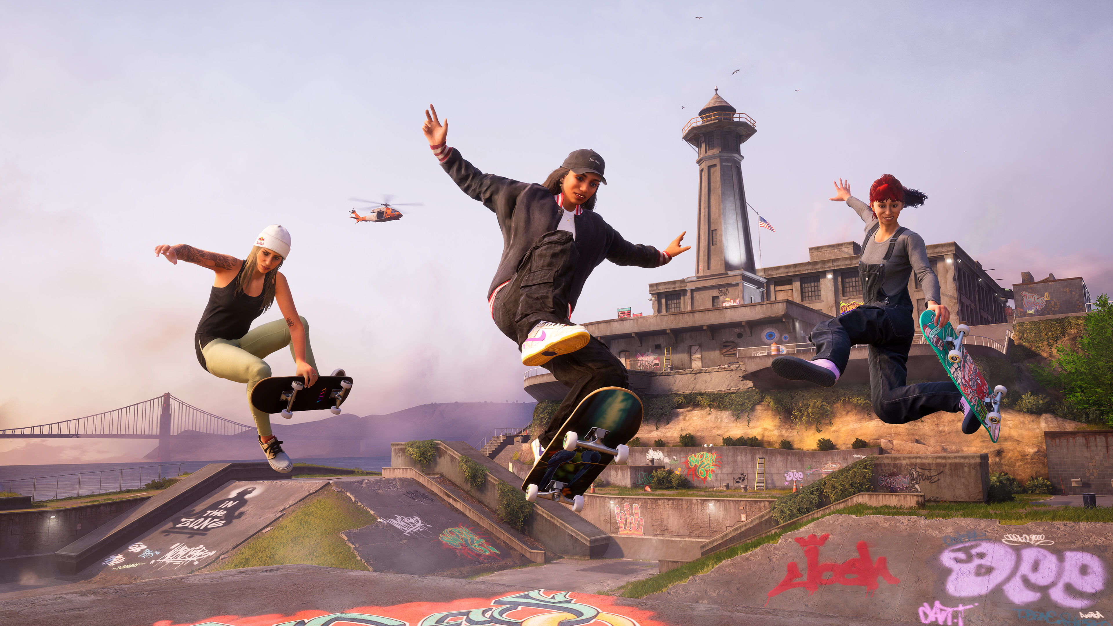 Skating in Tony Hawk's Pro Skater 3+4