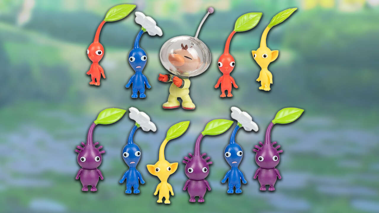 Pikmin Fans Can Get 11 Cute Action Figures For Only $19 At Amazon