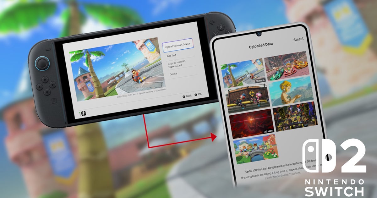 Switch 2 looks to be streamlining screenshot and video capture sharing so it's less of a faff
