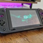 CRKD Nitro Deck+ while the Switch plays The Legend of Zelda Tears of the Kingdom