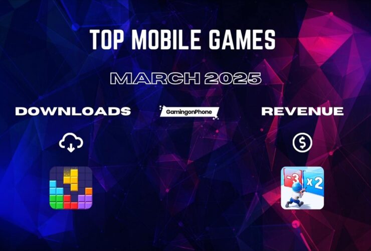 top mobile games march 2025